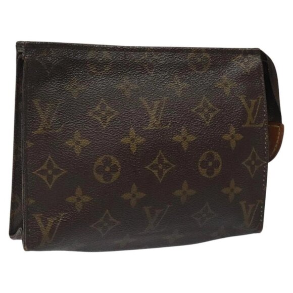 LOUIS VUITTON Monogram Poche Toilette 19 Pouch - Picture 1 of 15